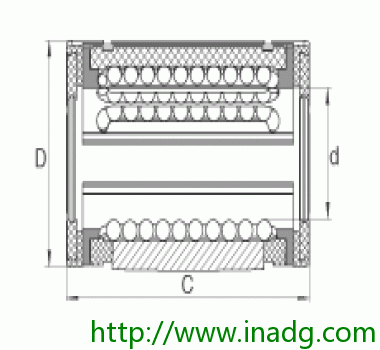 INA  KH12PP KH1228PP轴承 直线轴承