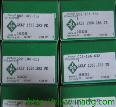  德国INA轴承 ZKLF1560-2RS-PE