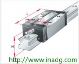 德国INA轴承INA导轨 INA滑块 KWSE20-H