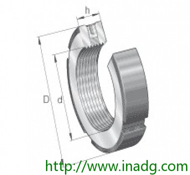 德国INA锁紧螺母 ZM65