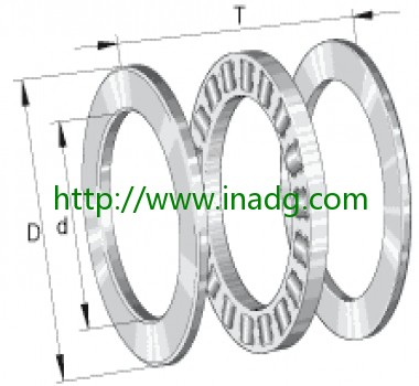 德国INA轴承INA推力角接触圆柱滚子轴承 81209-TV