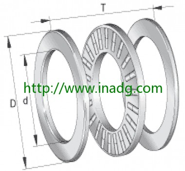 德国INA轴承INA推力角接触圆柱滚子轴承 89416-M