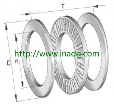 德国INA轴承INA推力角接触圆柱滚子轴承 89309-TV