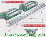 INA滑块 KWVE30-B-SN INA导轨组件 