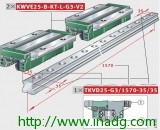 INA滑块 KWVE30-B-SN INA导轨组件