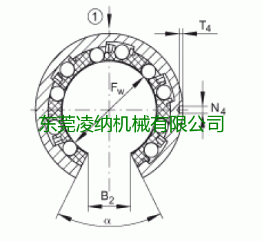 德国INA直线球轴承KB16