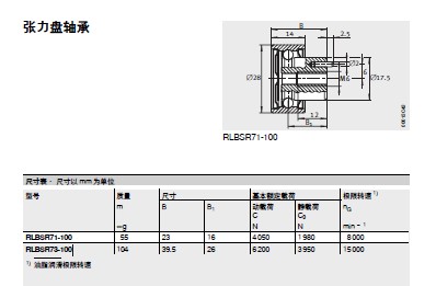 INA轴承代理商